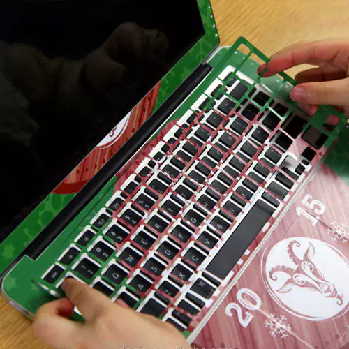 Laser and machine cut laptop skin Bangladesh – precise fit and scratch-proof from LaptopStickerBD