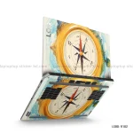 Vintage compass design laptop skin for Lenovo, HP, Dell, and all laptops – LSBD 9102