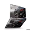Toyota GR Supra sports car laptop sticker with sleek design