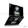 Kakashi Hatake laptop sticker with dynamic design featuring Kakashi from Naruto for all laptop sizes