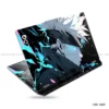 Gojo Satoru laptop sticker with intense blue and black design for all laptop sizes