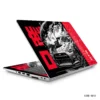 Nissan GT-R laptop sticker with black and red design