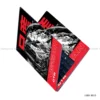 Nissan GT-R laptop sticker with black and red design