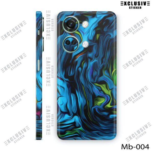 Abstract Vinyl Mobile Back Skin | Dustproof, Scratchproof, Precision-Fit, Bubble-Free