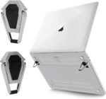 Metal Foldable Laptop Stand with Non-Slip Base and Adjustable Height