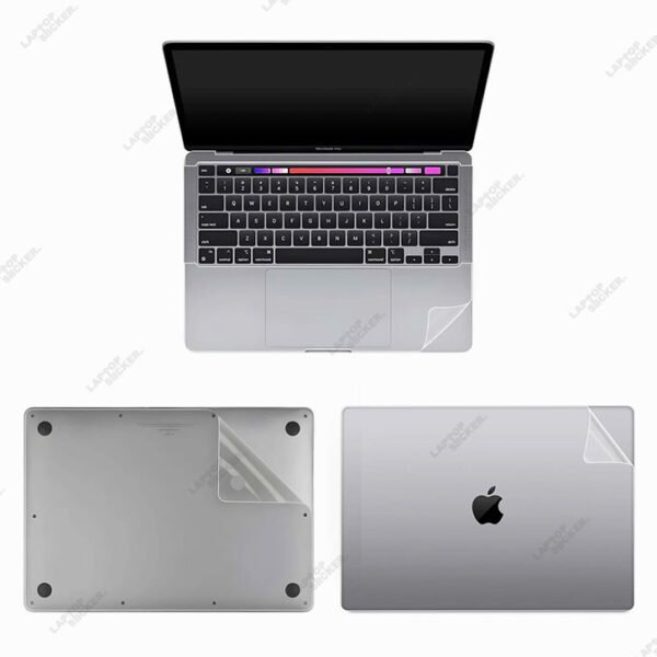 Transparent Machine Cut Laptop Skin