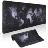 Office Mouse Pad - World Map- Gaming Big Size mouse pad Size 90cmX40cm