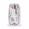 Transparent  Wireless Rechargeable Mouse – 2.4GHz & Bluetooth Dual Mode Optical Mouse Silent Click, Slim Portable Design for Laptop, PC - Image 3