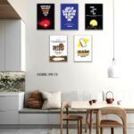 Bangla Quote PVC Wall Poster Set