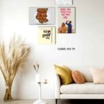 Bangla Quote PVC Wall Poster Set