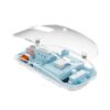 Transparent  Wireless Rechargeable Mouse – 2.4GHz & Bluetooth Dual Mode Optical Mouse Silent Click, Slim Portable Design for Laptop, PC - Image 2