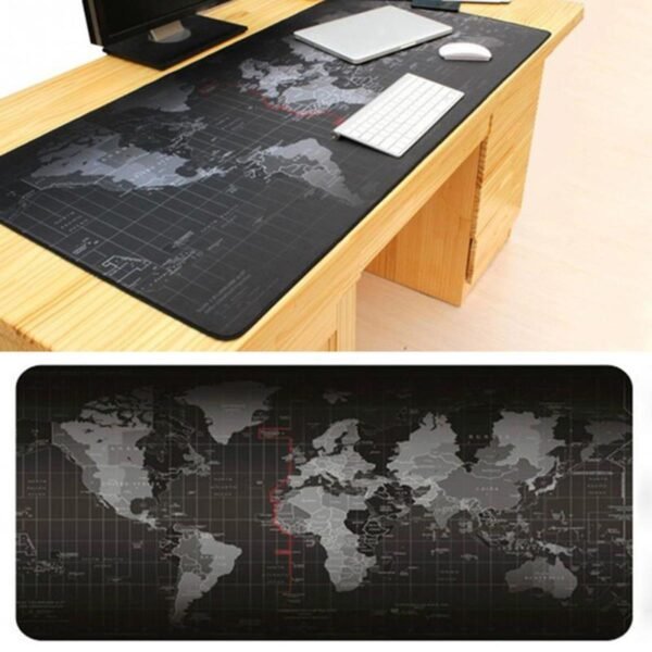 Office Mouse Pad - World Map- mouse pad Size 70cmX30cm