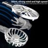 Metal Foldable Laptop Stand With Detachable Fan- Portable, Non-Slip Base, Adjustable - Image 6