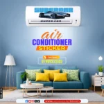Premium AC Sticker in Bangladesh – Air Conditioner Decorative Sticker